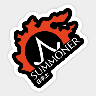 Summoner - For Warriors of Light & Darkness Sticker